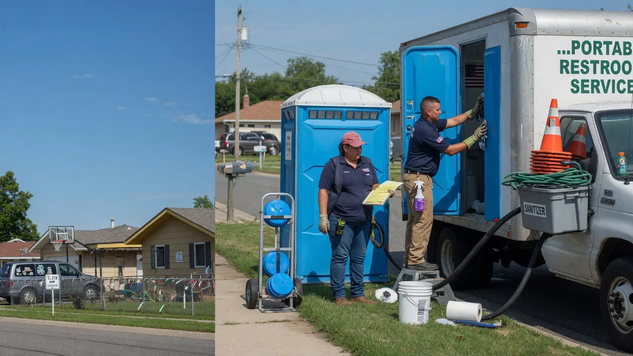 Portable Toilet Rental in Lake Dallas, TX near me